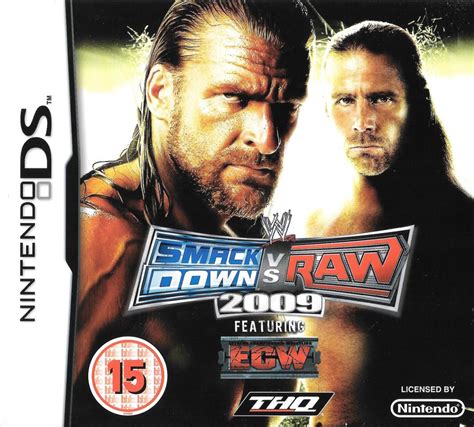 smackdown vs raw 2009 ds.